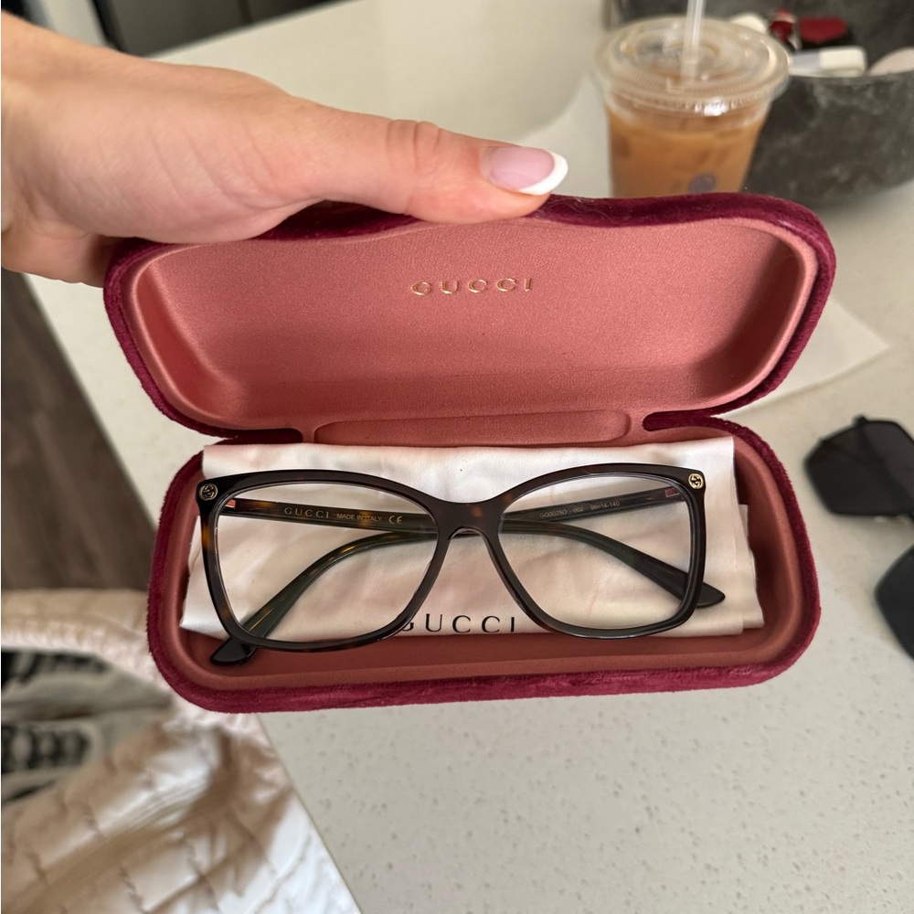 Gucci Tortoise Eyeglasses